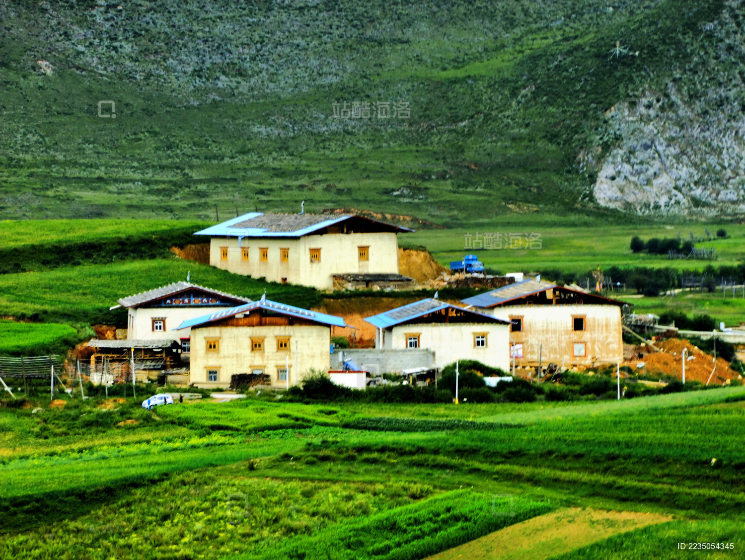 香格里拉松赞林寺景观
