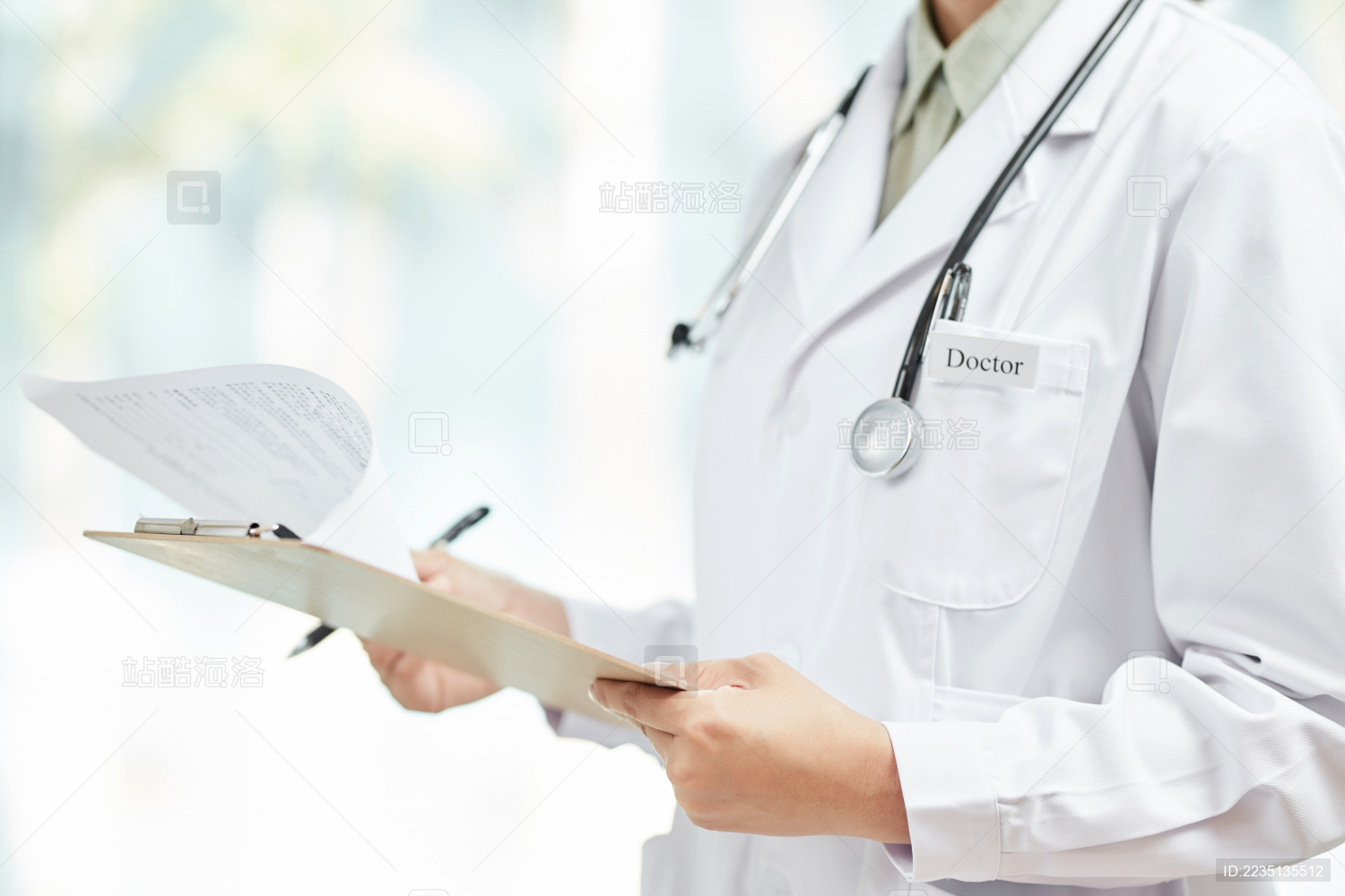 医生局部特写