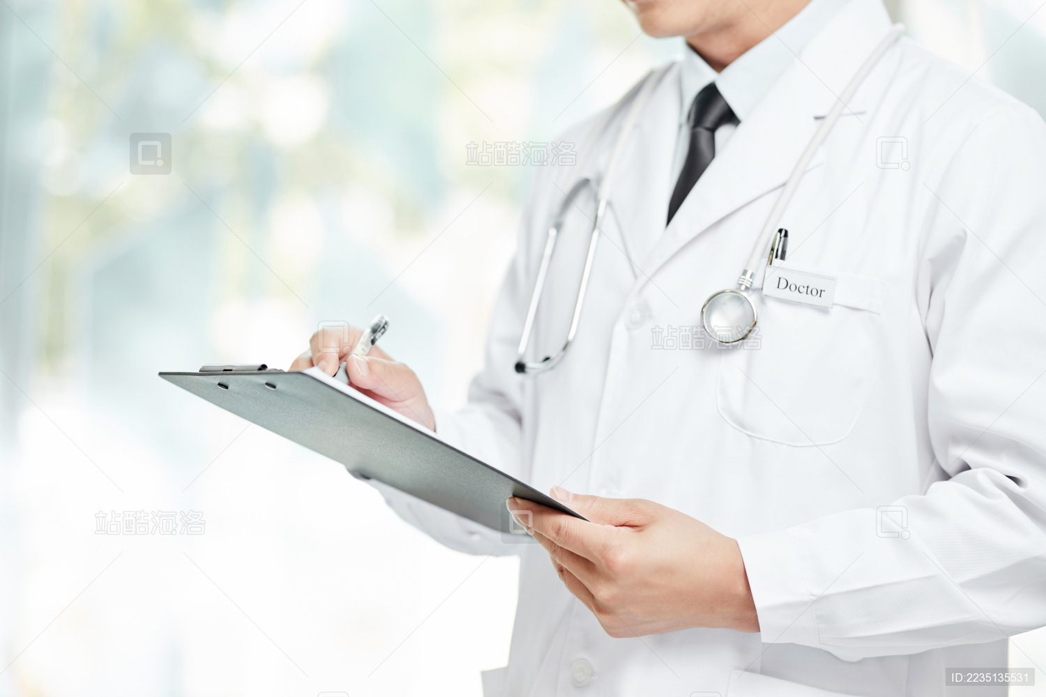 医生局部特写