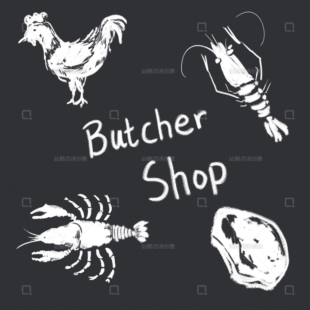 butcher shop 肉店