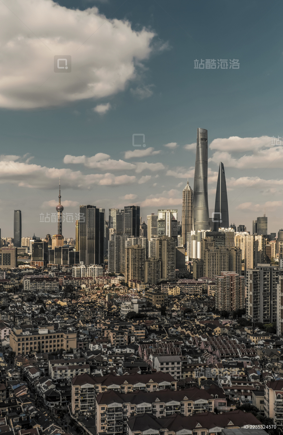 上海浦东浦西对比