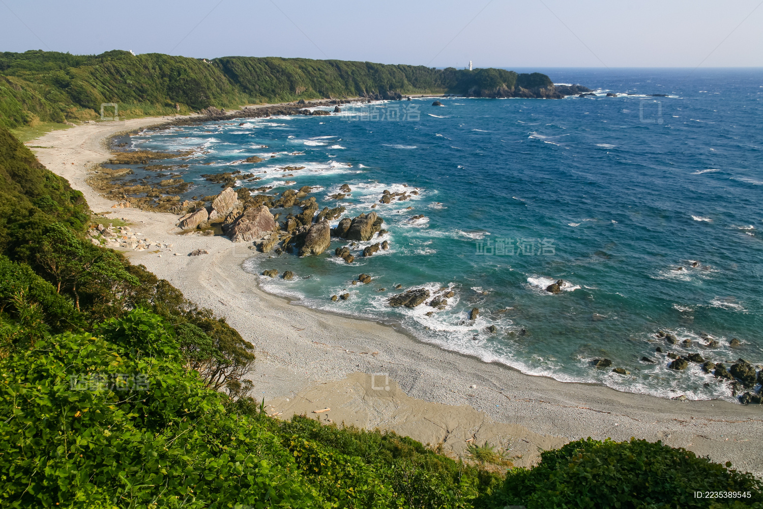 Landscape of Cape Shionomisaki  Wakayama  Japan / 日本和歌山县潮岬
