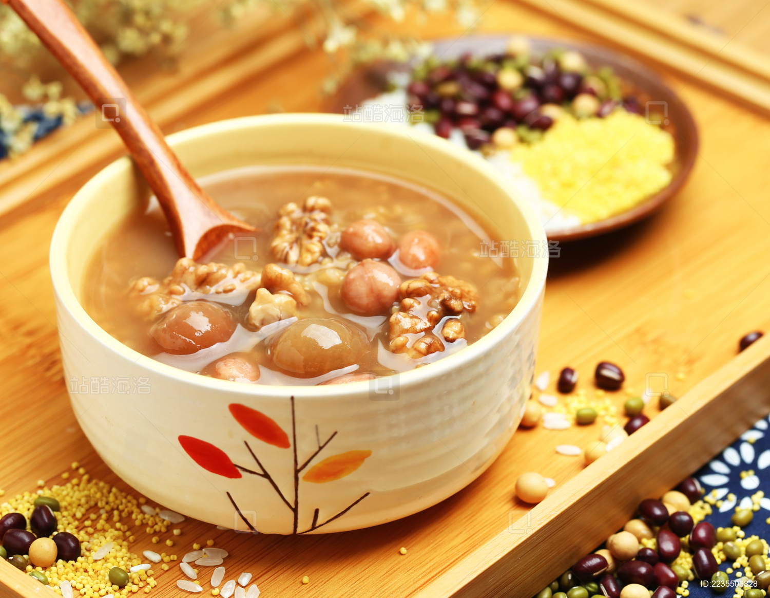 腊八粥 八宝粥 核桃桂圆粥