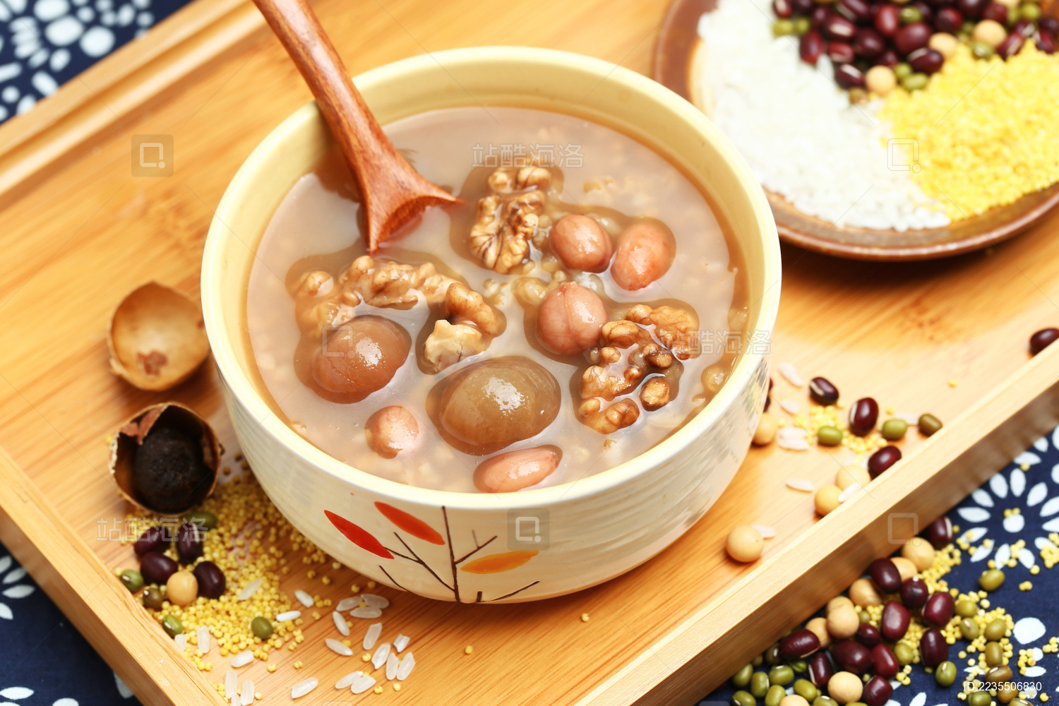 腊八粥 八宝粥 核桃桂圆粥