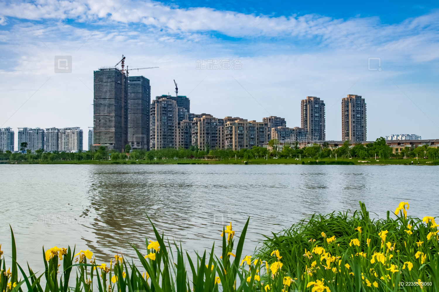 江苏省宜兴市东氿湖外滩建筑景观