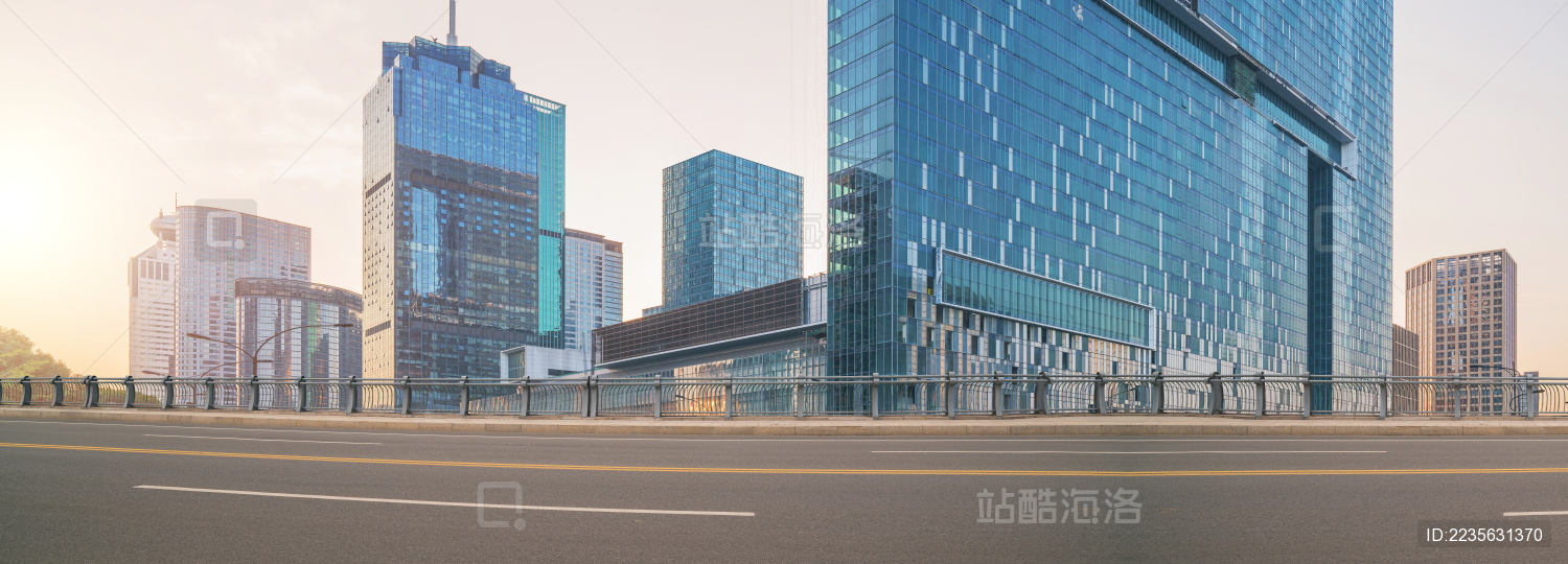 中国杭州城市建筑及城市交通