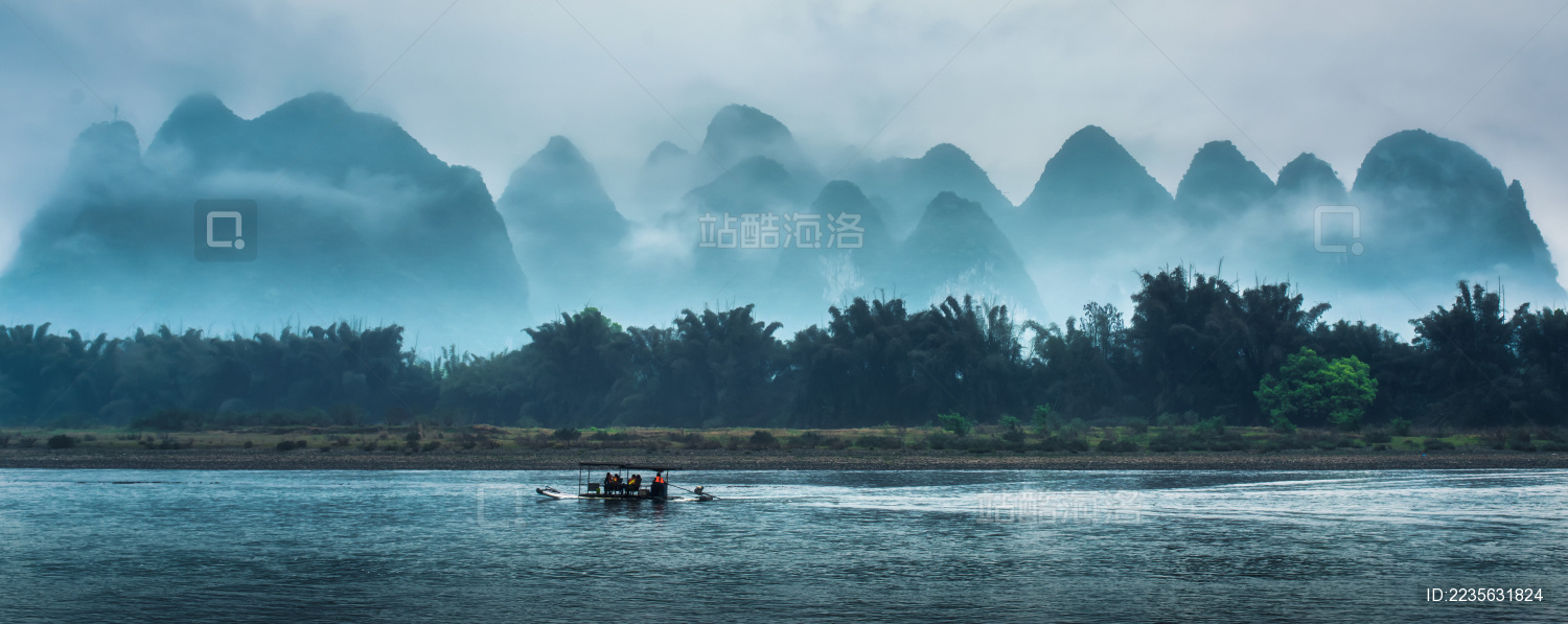 桂林阳朔漓江风光