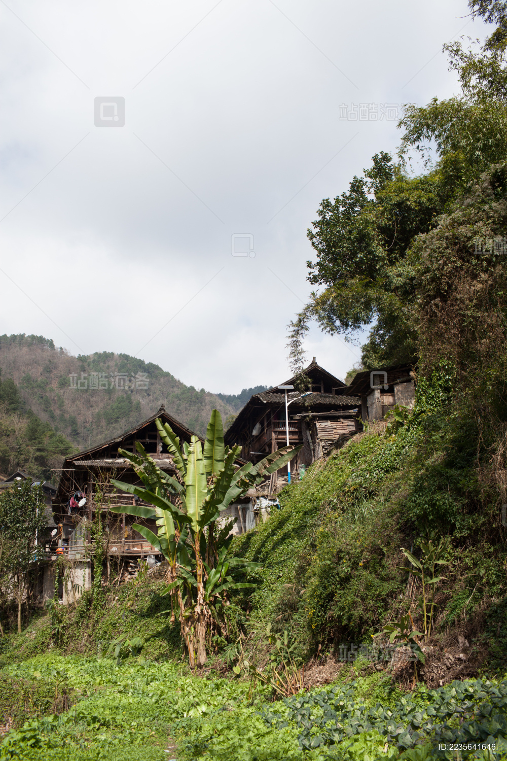 贵州黔东南的苗家山寨