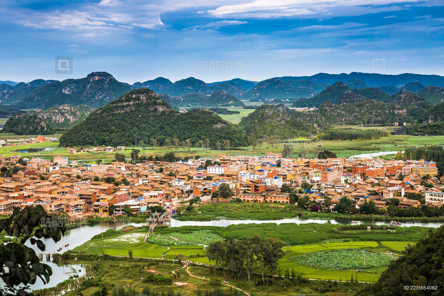 云南普者黑风光