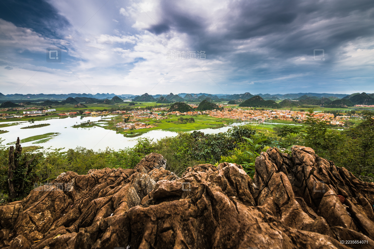 云南普者黑风光