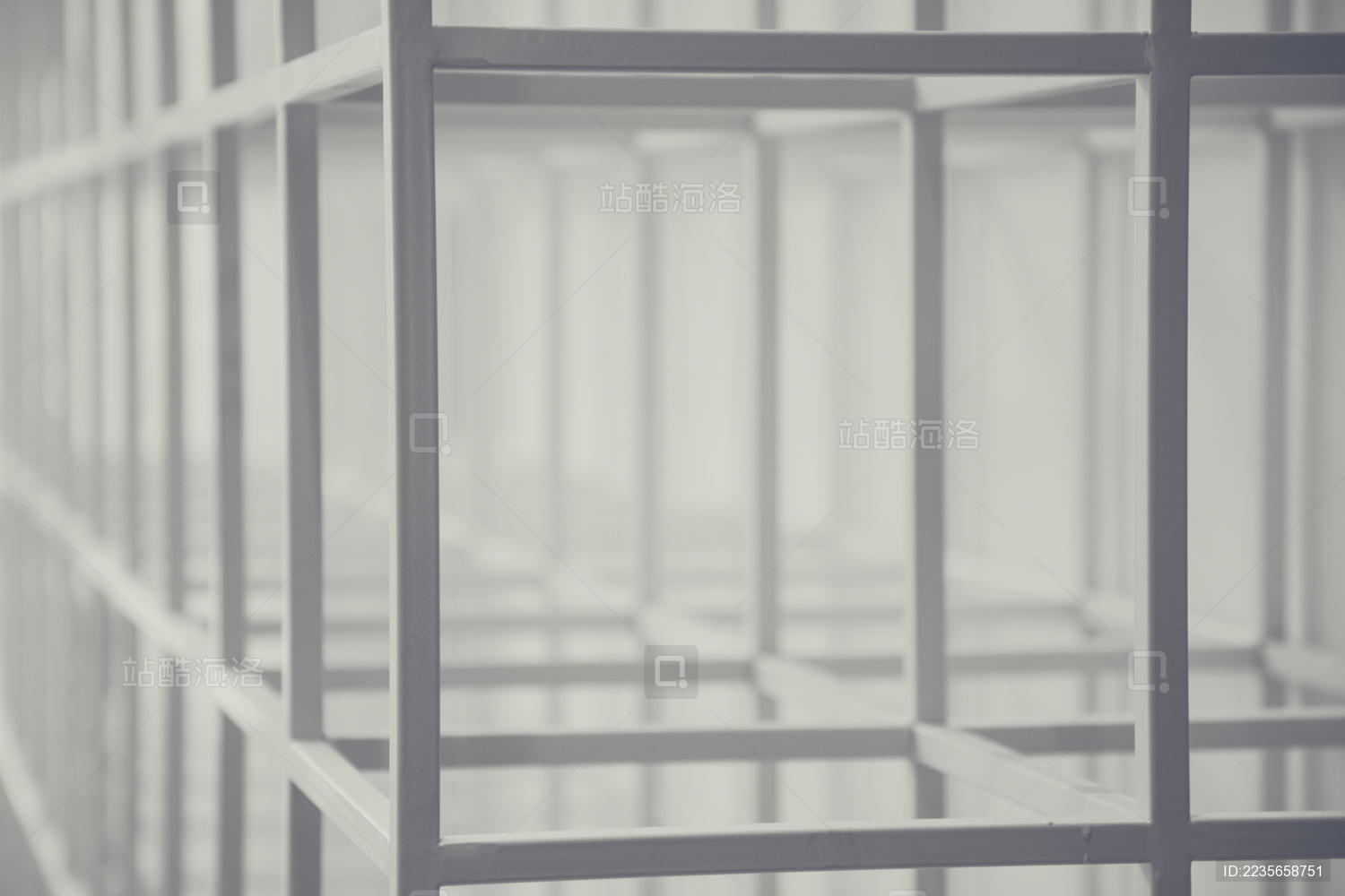 框架结构建筑物特写