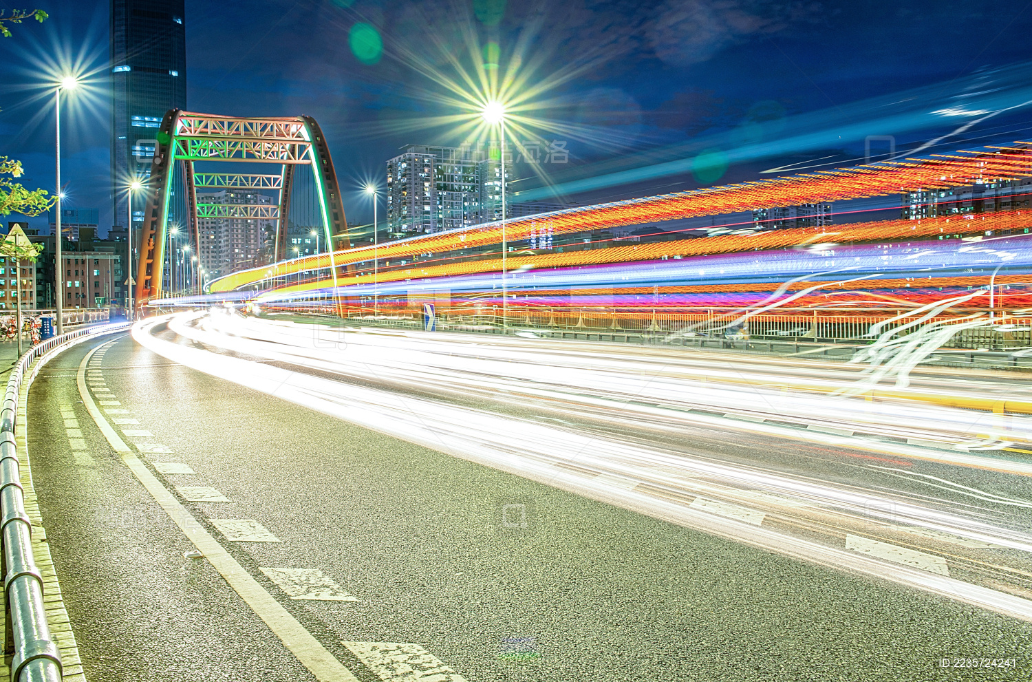 桥夜景_站酷海洛_正版图片_视频_字体_音乐素材交易平台_站酷旗下品牌