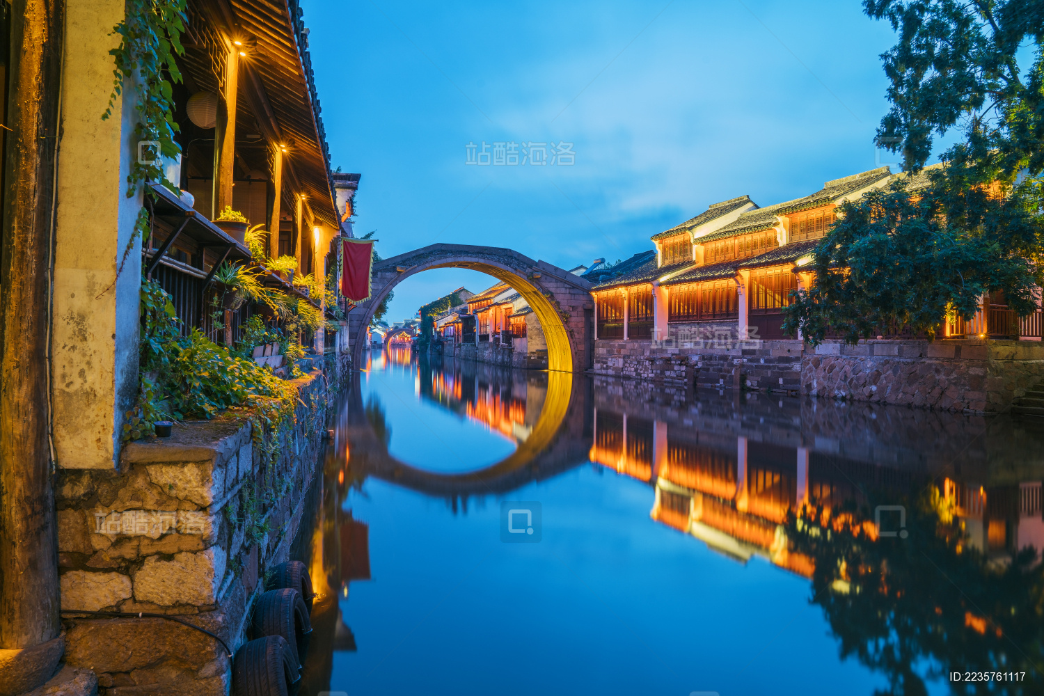 The Night Beauty Of The Ancient Town Of Nanxun Huzhou Zhejiang Picture ...