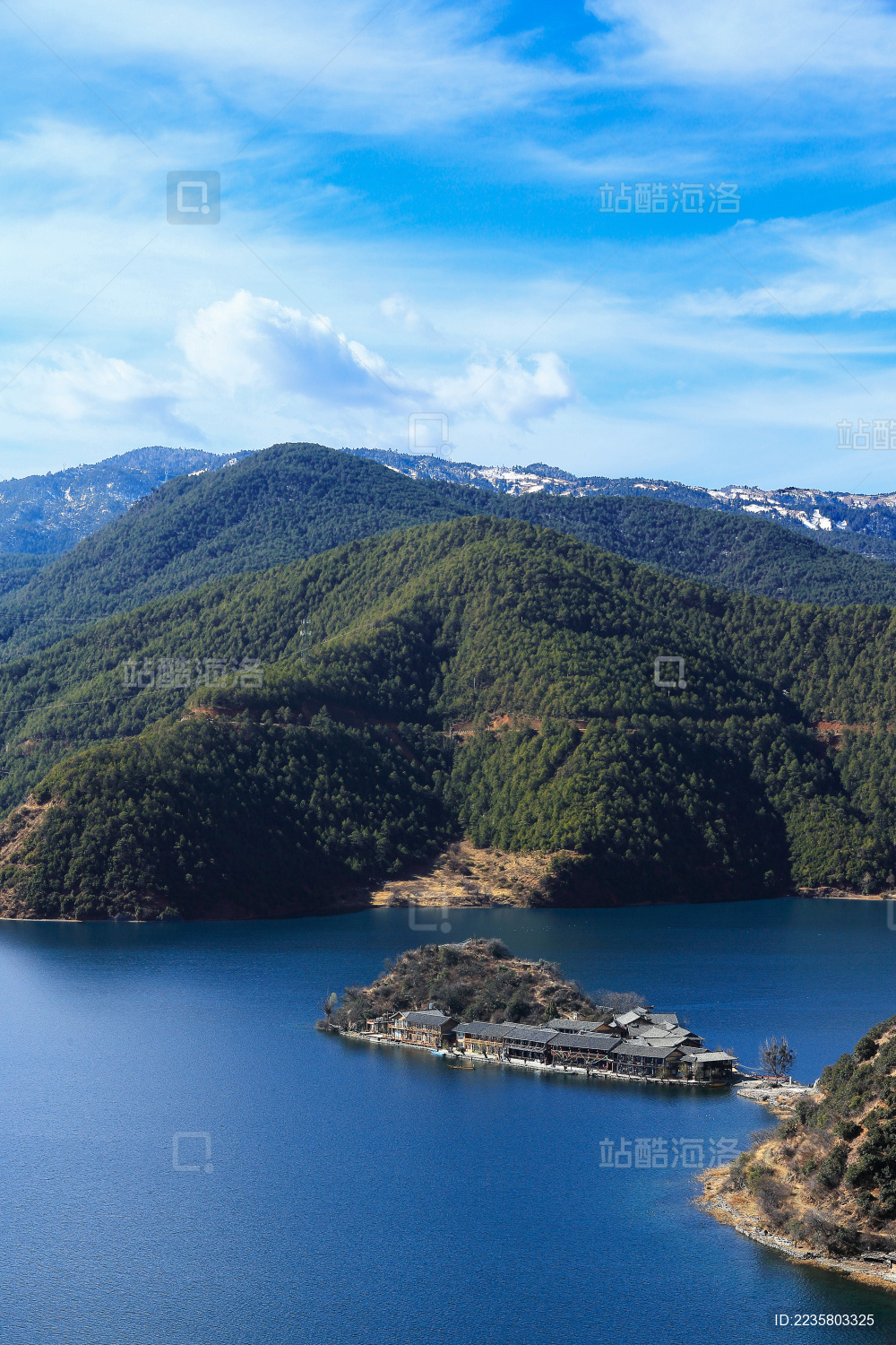 云南泸沽湖风光