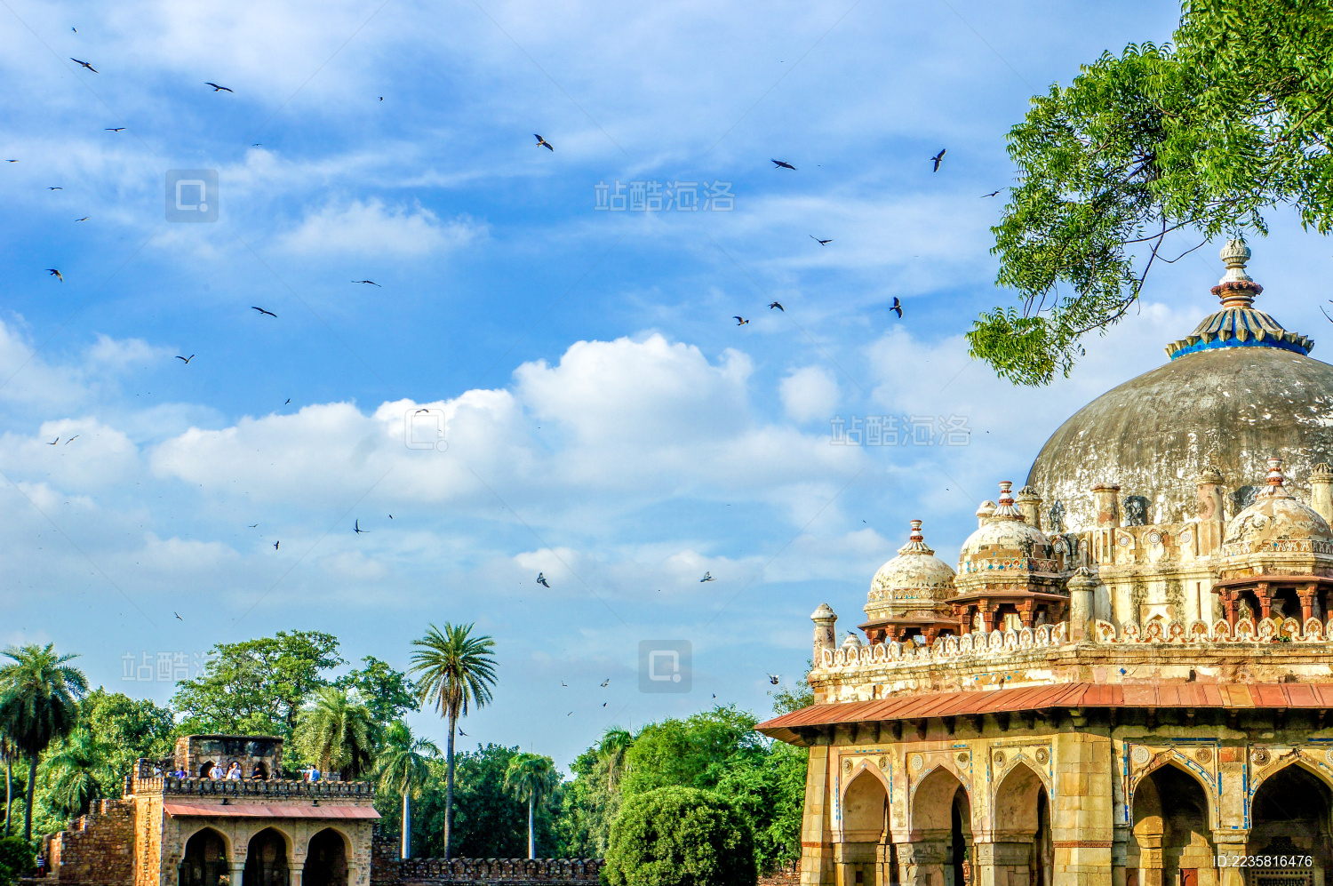 印度新德里胡马雍陵