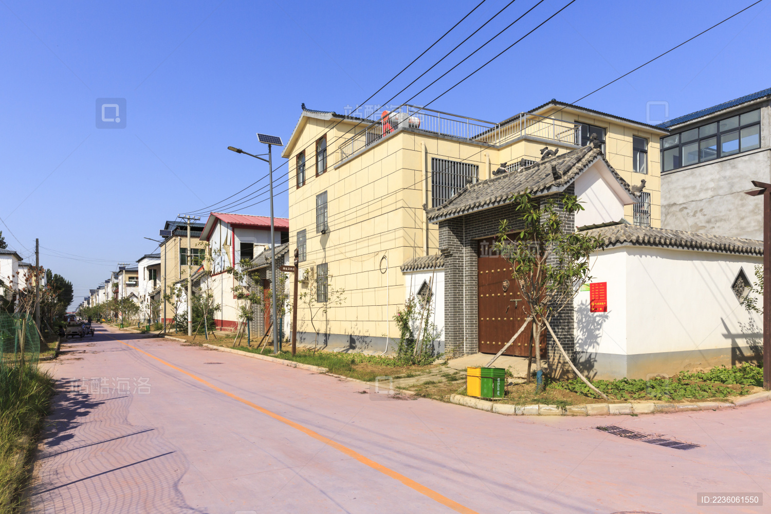 河南中牟十八里铺城乡一体化新农村建设新形象景观