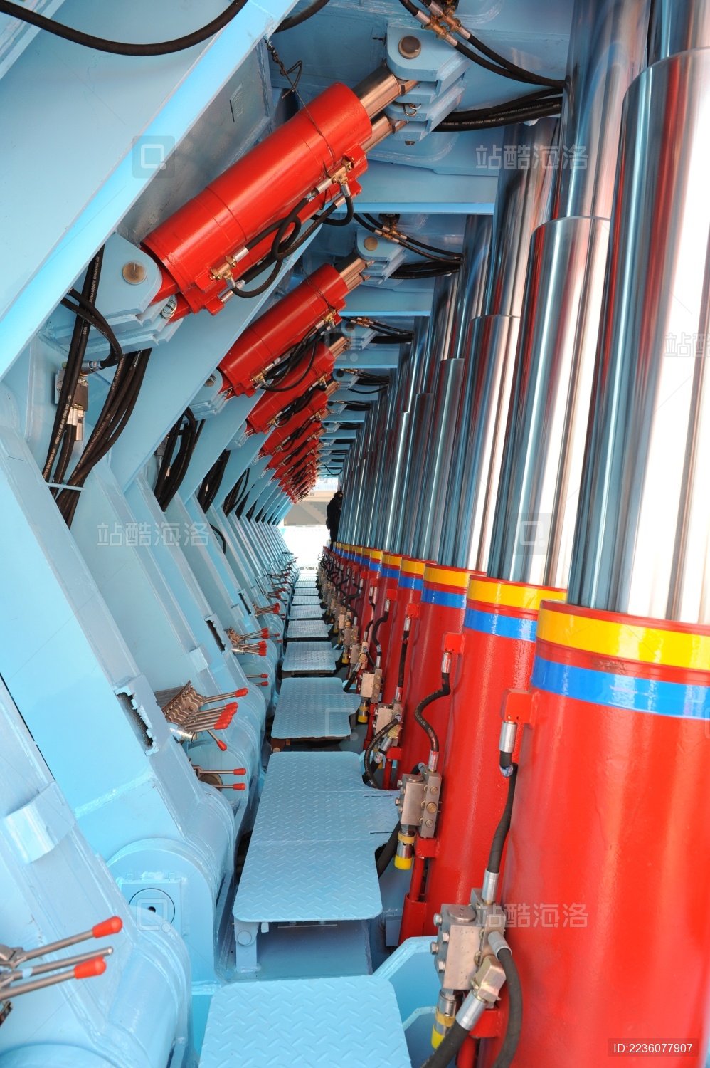 工业设备液压支架