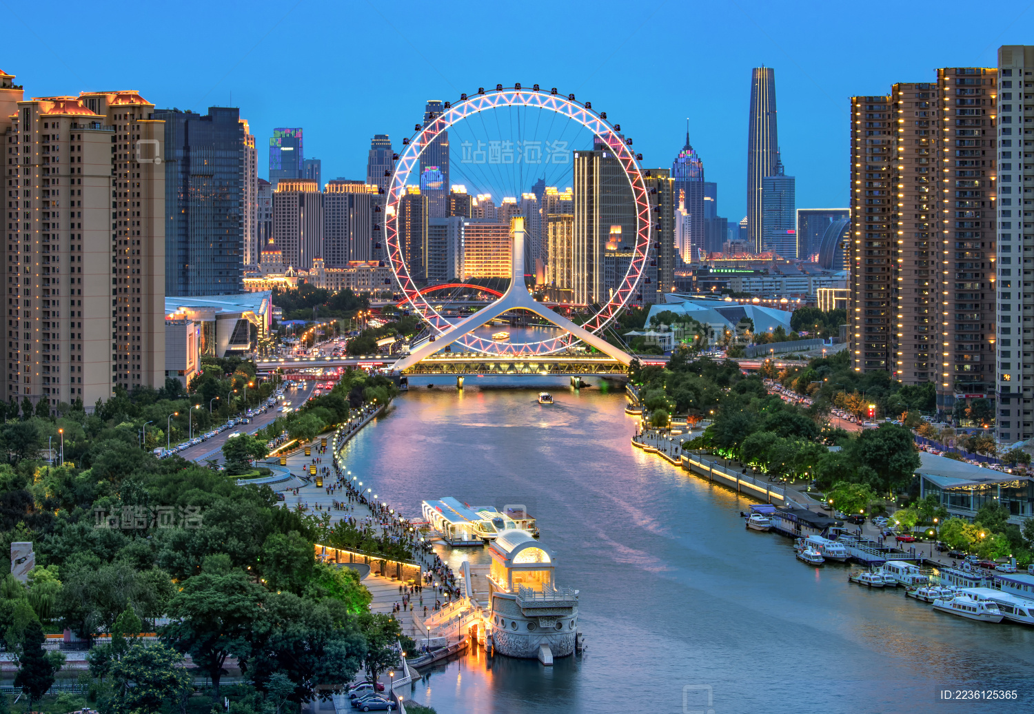 天津之眼摩天轮