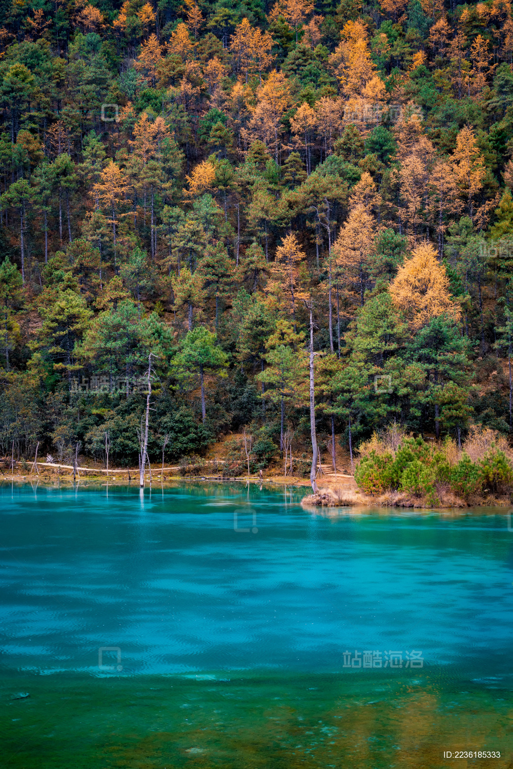 丽江玉龙雪山蓝月谷