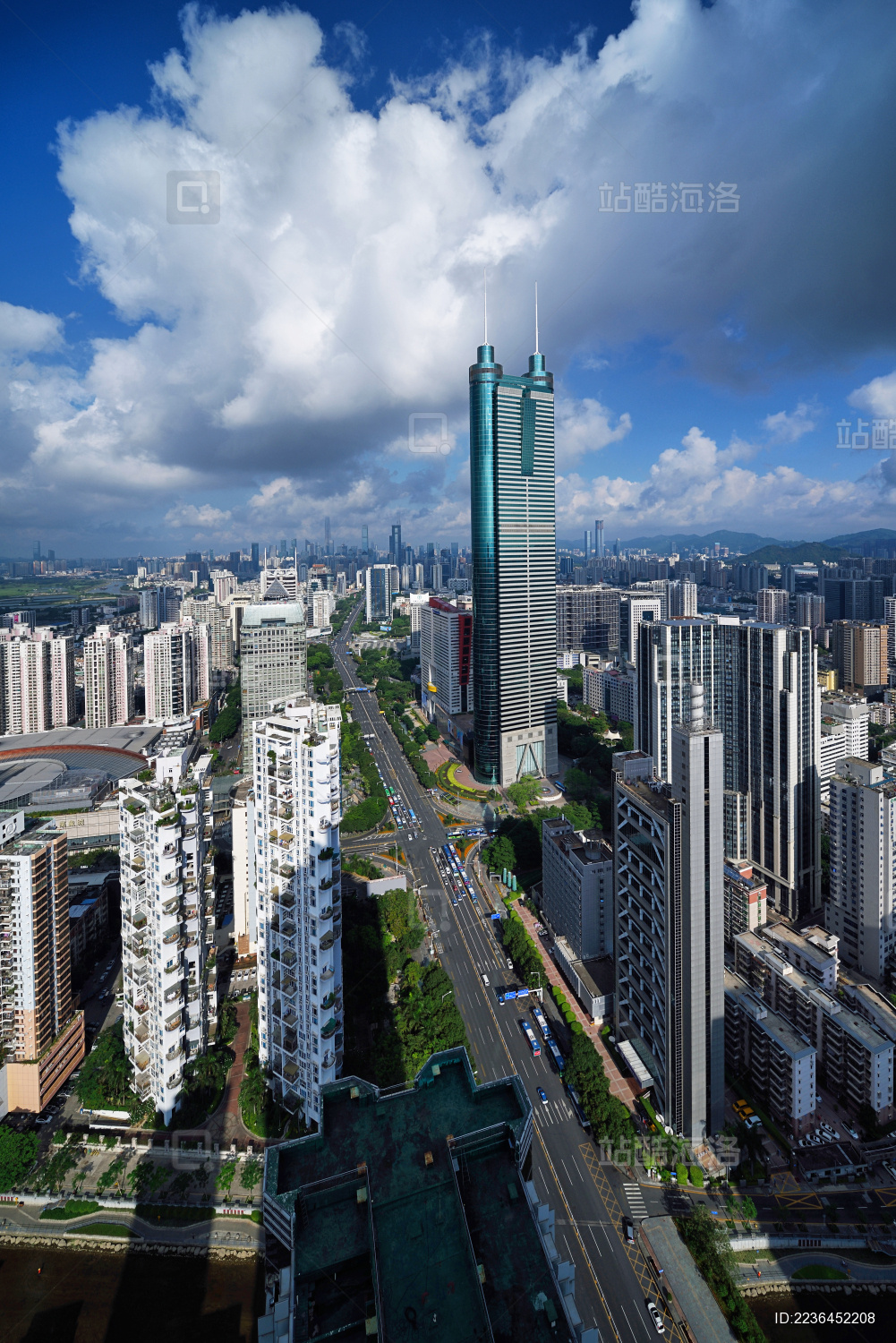 深圳罗湖城市建筑风光
