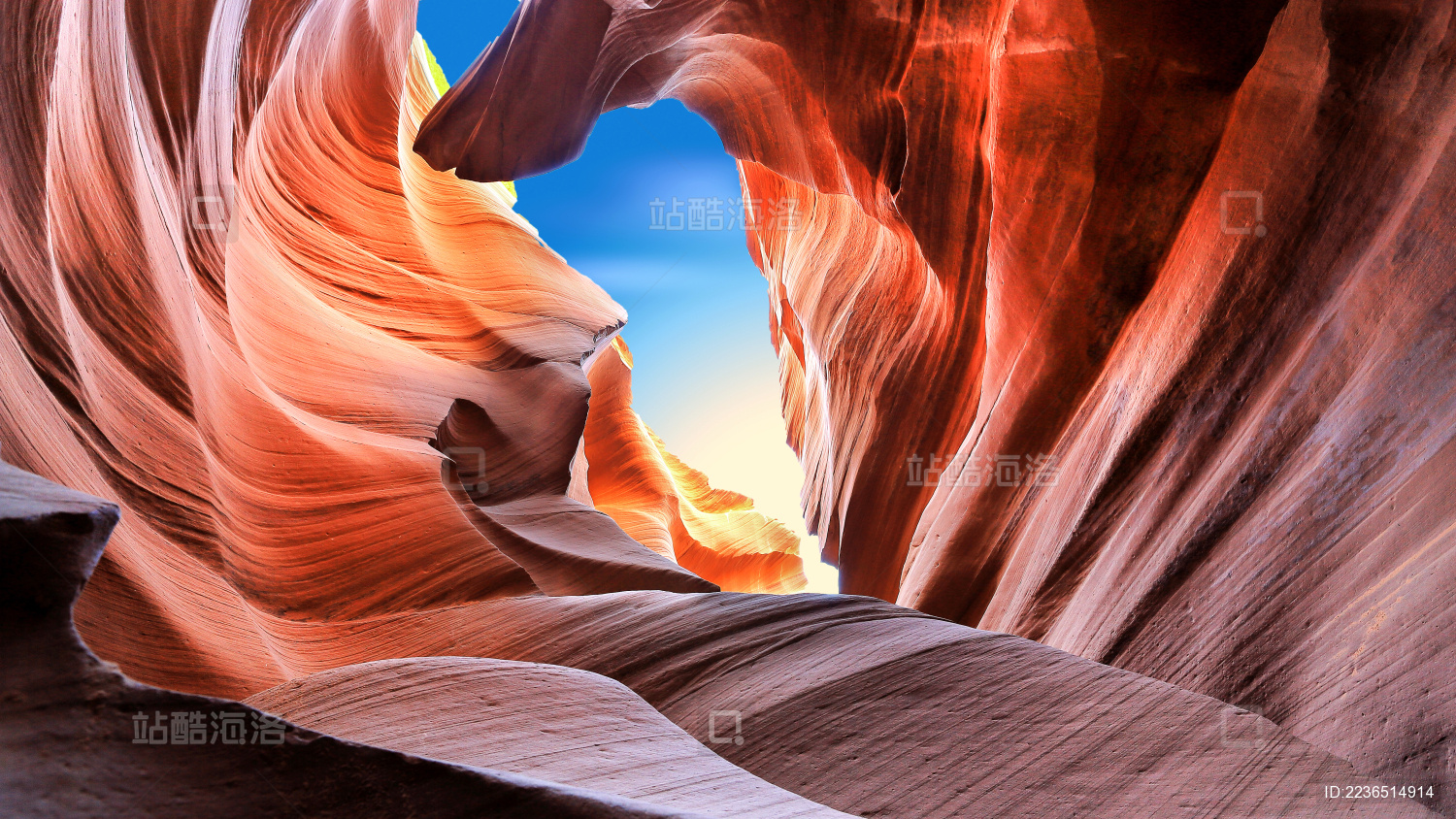 美国亚利桑那州羚羊峡谷风光