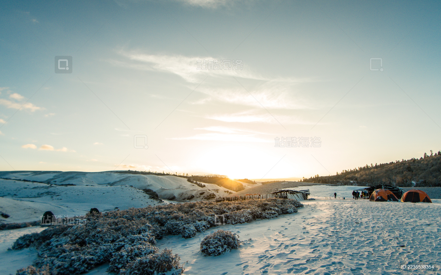 云南省丽江老君山格拉丹牧场风景
