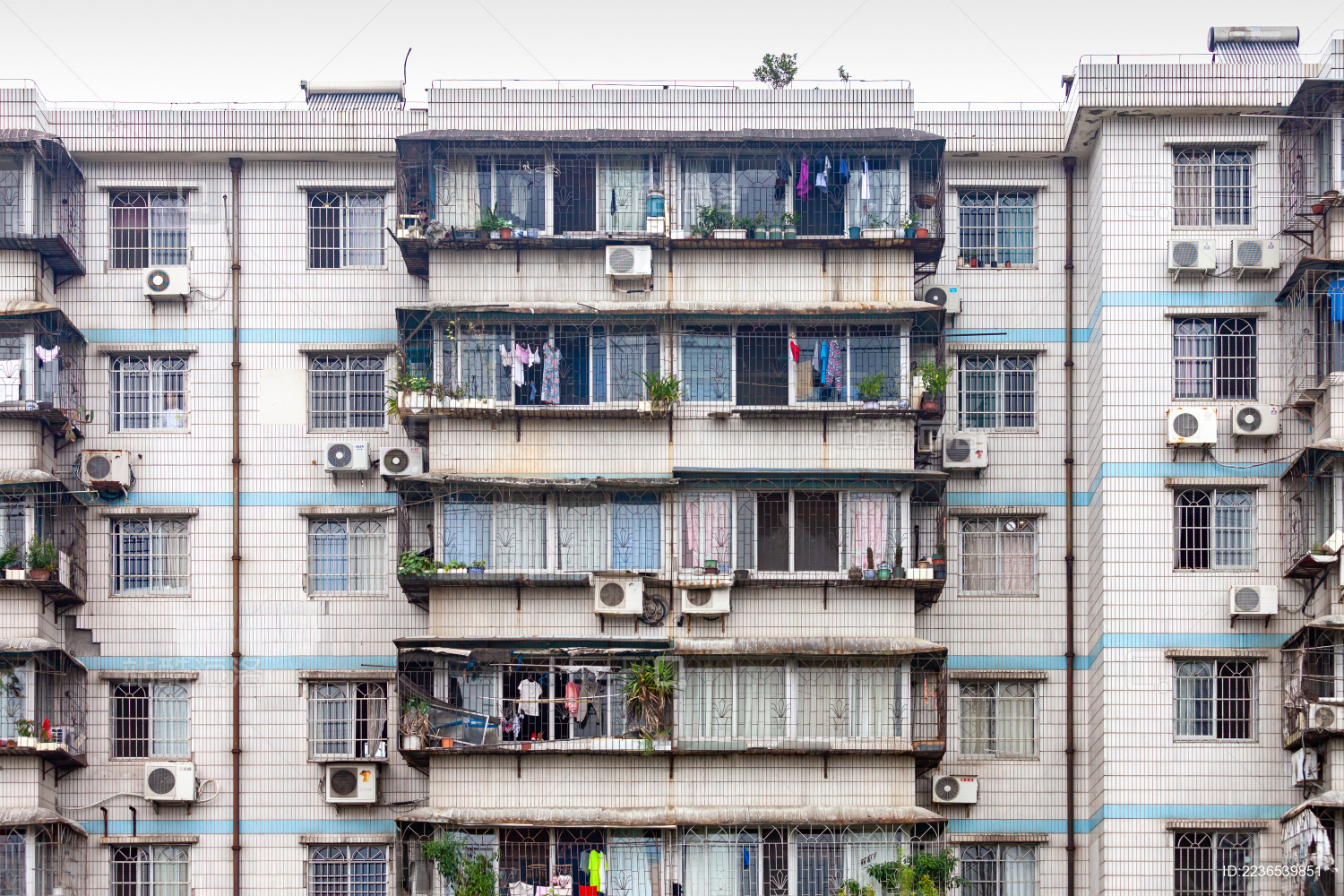建筑物地标建筑环境生活区居民楼