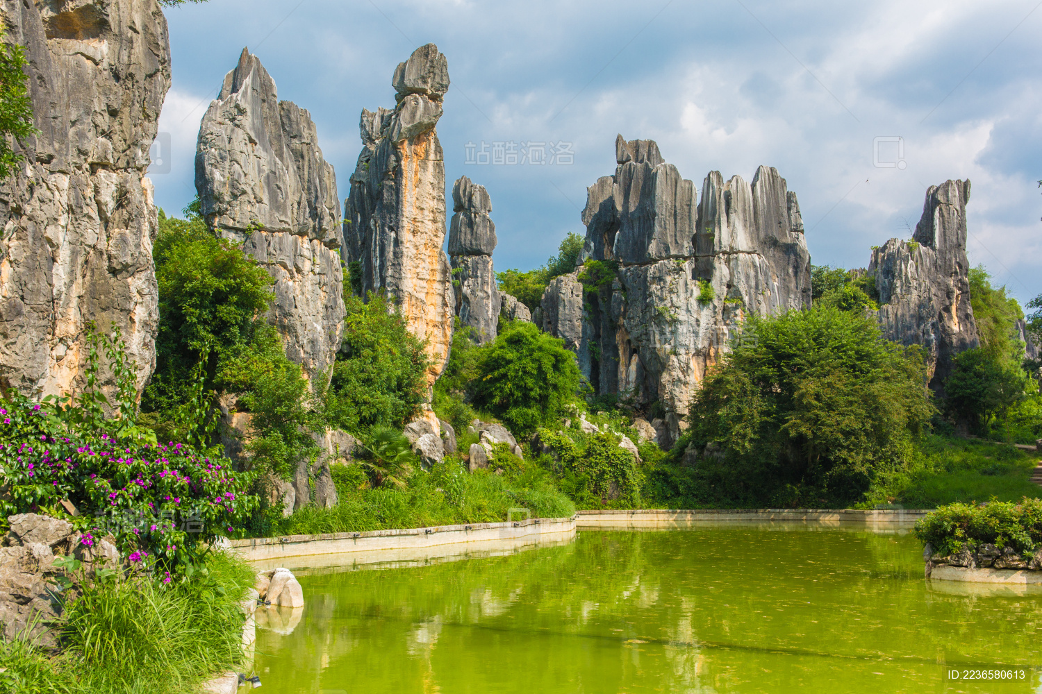 昆明石林景区的奇石
