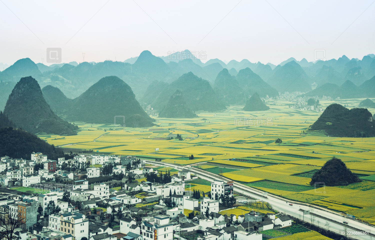 云南普者黑喀斯特地貌景观