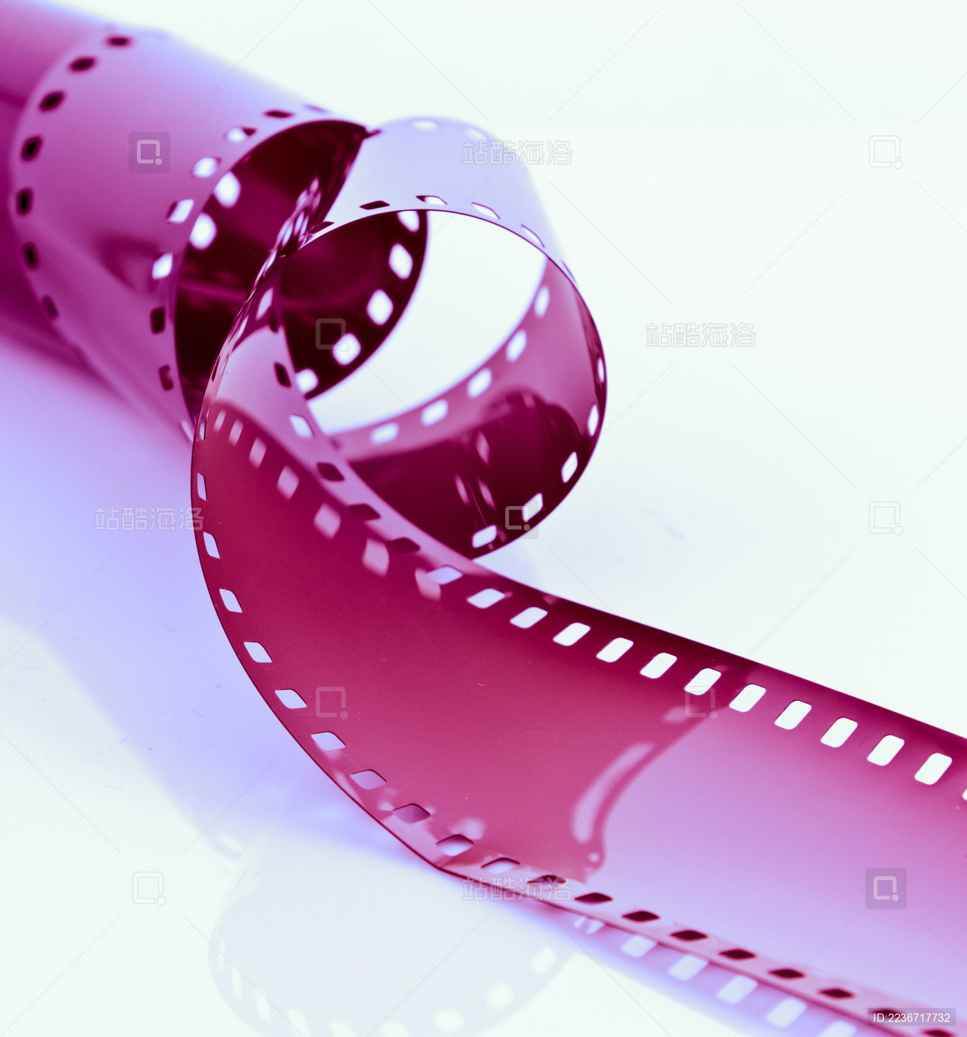 胶卷的特写 室内拍摄