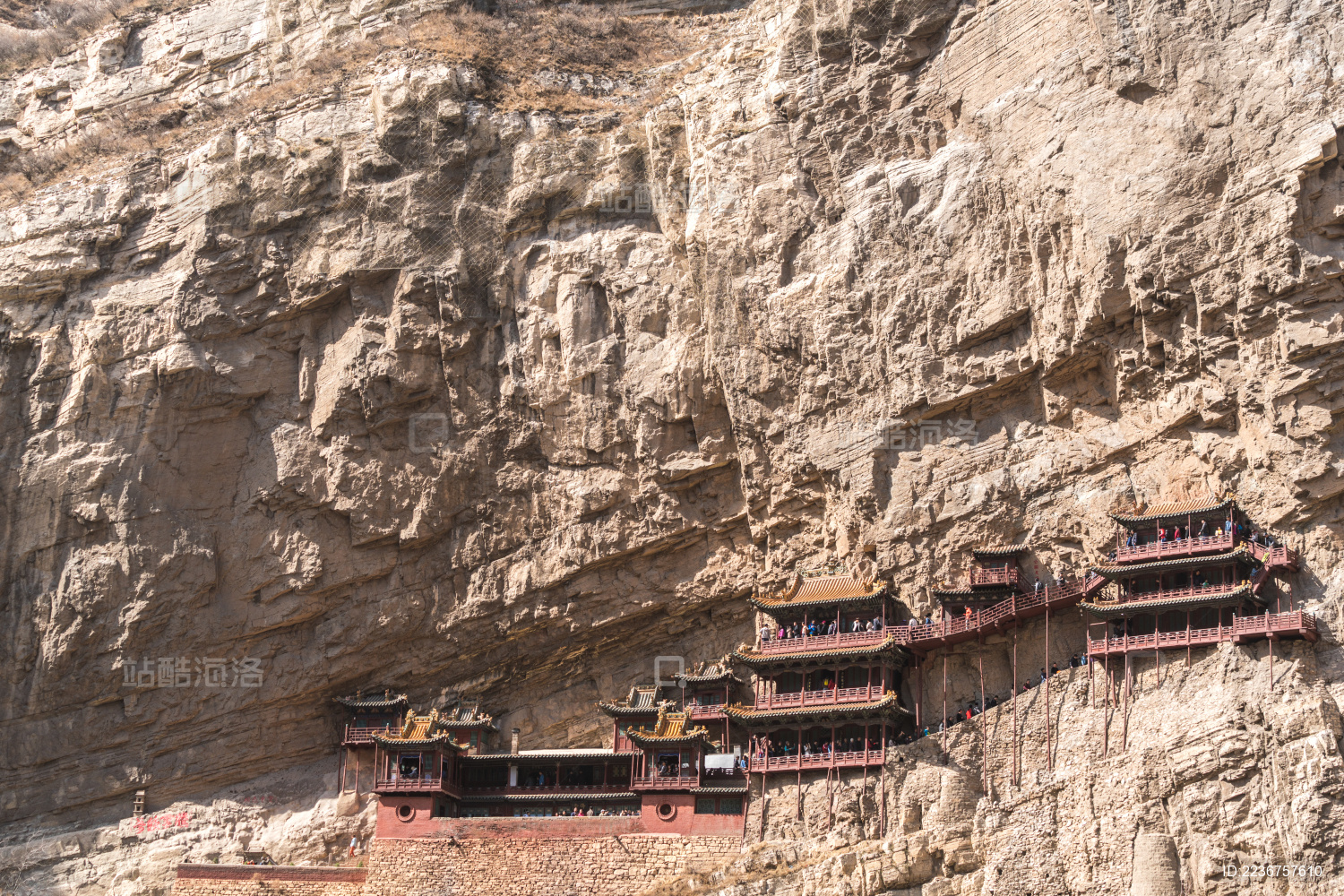 中国山西省大同市恒山悬空寺
