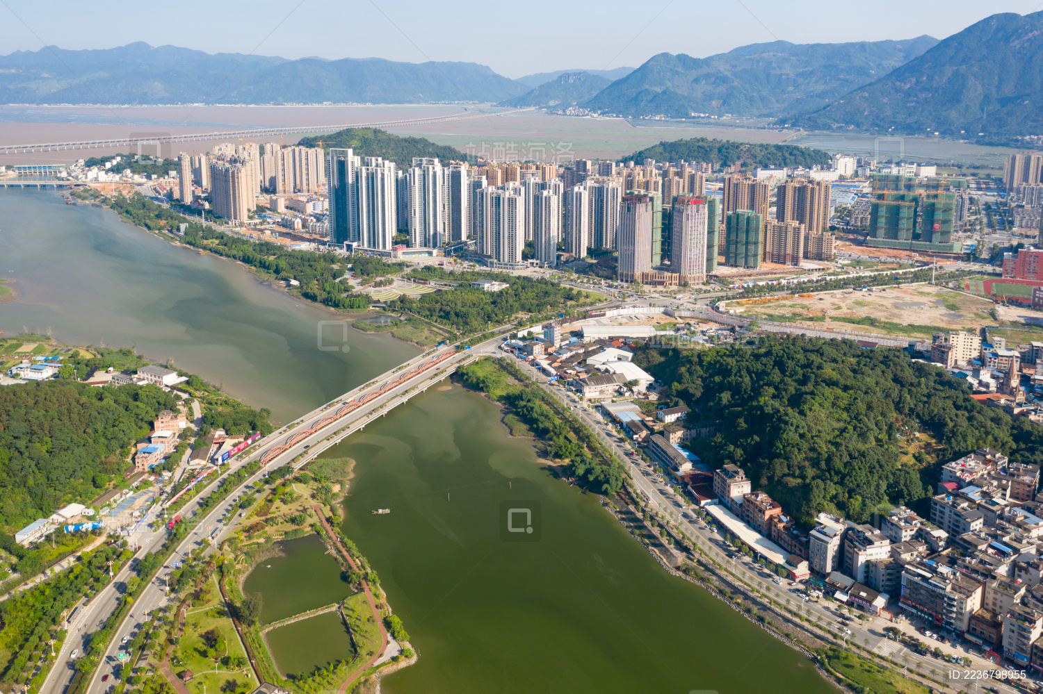 中国福建省宁德城市风光