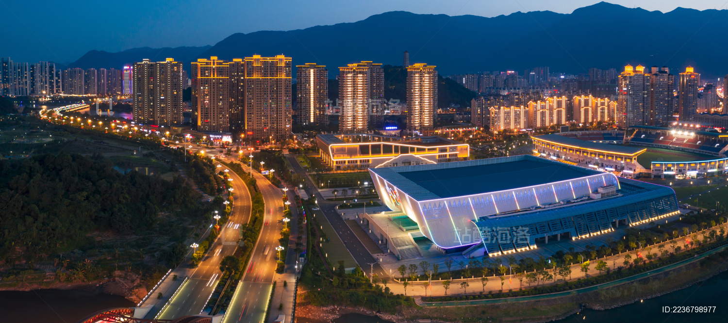 中国福建宁德城市风光