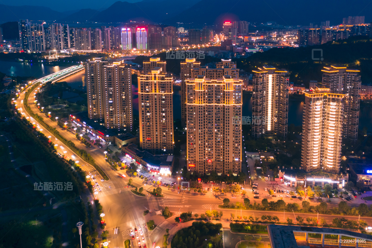 中国福建宁德城市风光