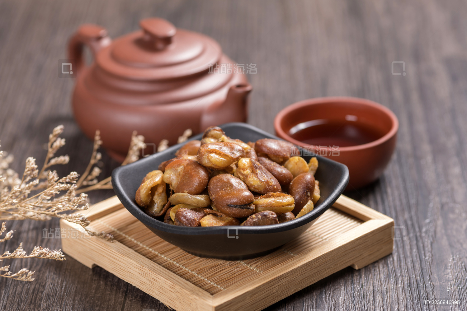 酥脆可口健脾利湿的油炸兰花豆