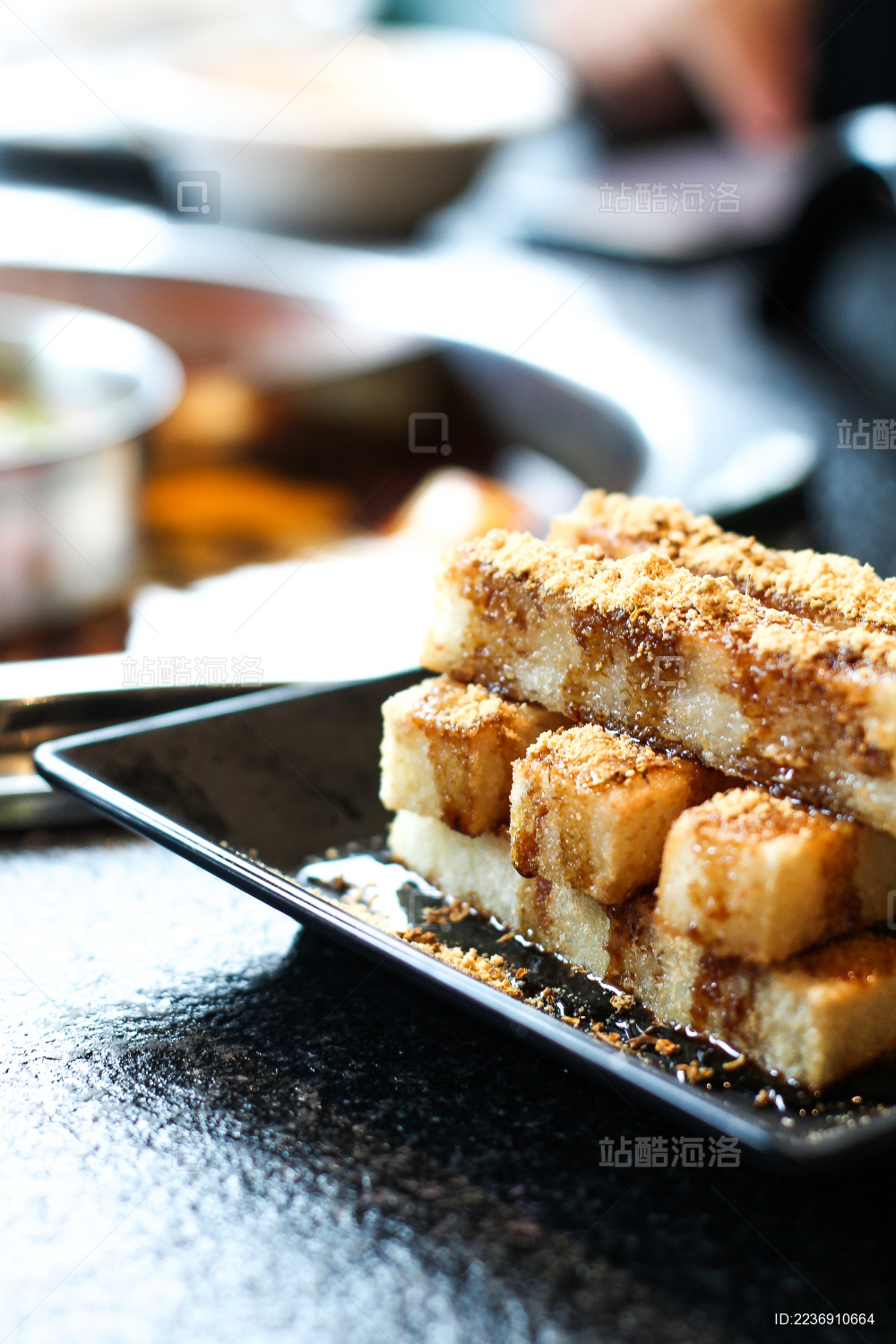 饭后甜点红糖糍粑