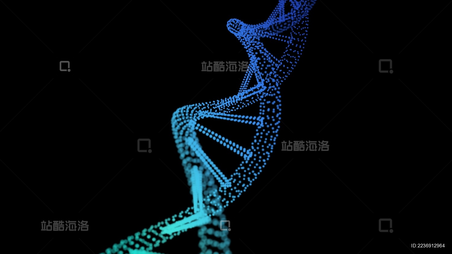 DNA染色体生物遗传技术检测宣传背景图