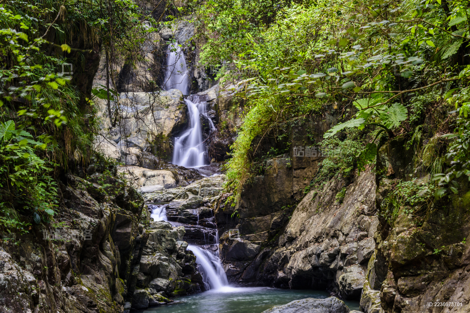 中国广东省梅州市丰顺八乡大峡谷