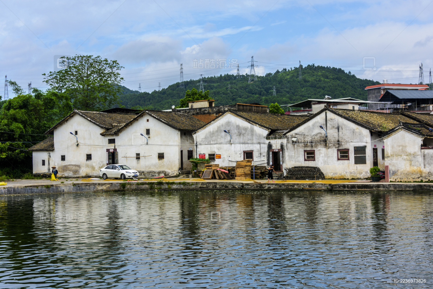 中国广东省梅州市梅县雁洋温公祠围龙屋