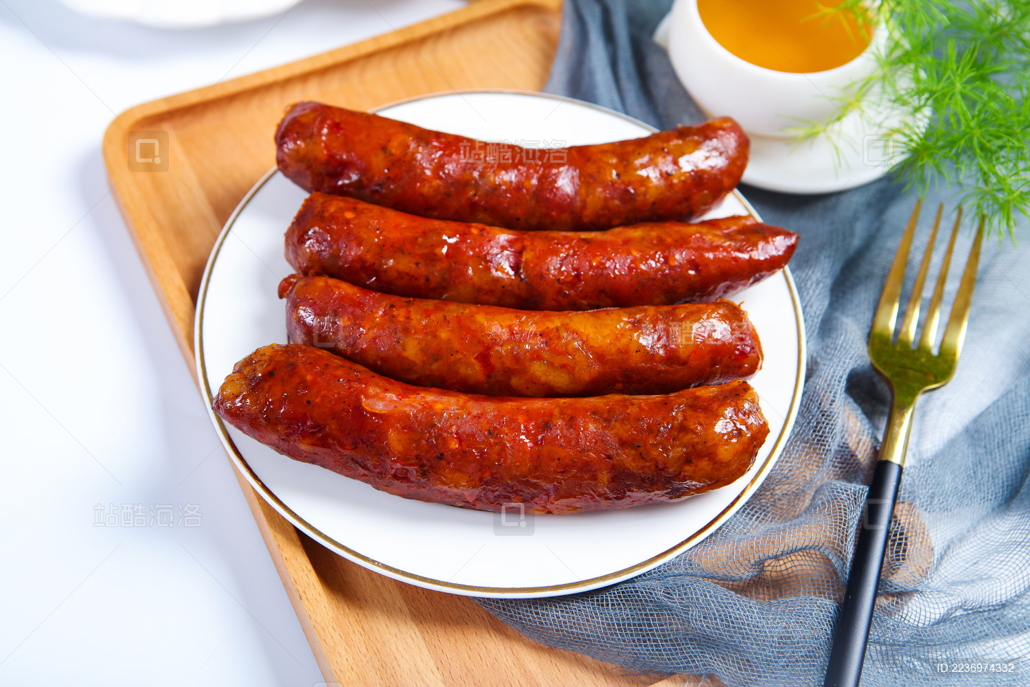 传统地方风味特产辣味香肠