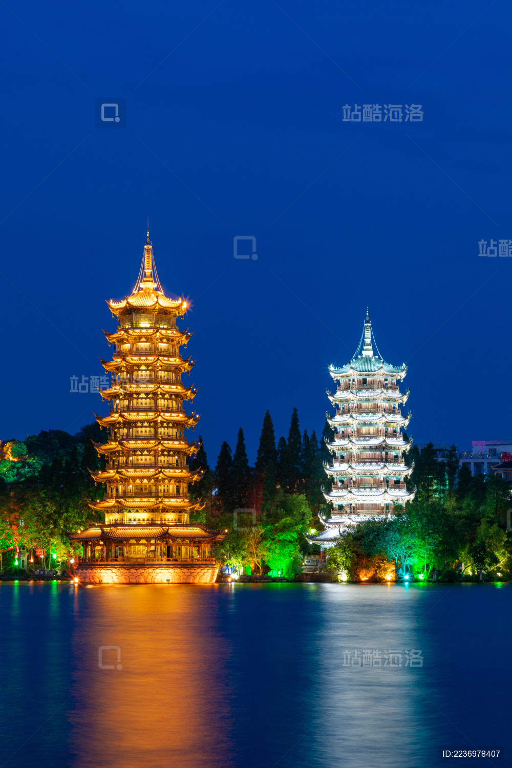 广西壮族自治区桂林市日月双塔文化公园