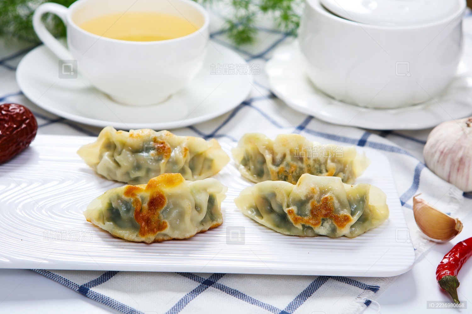 传统地方特色美食东北煎饺