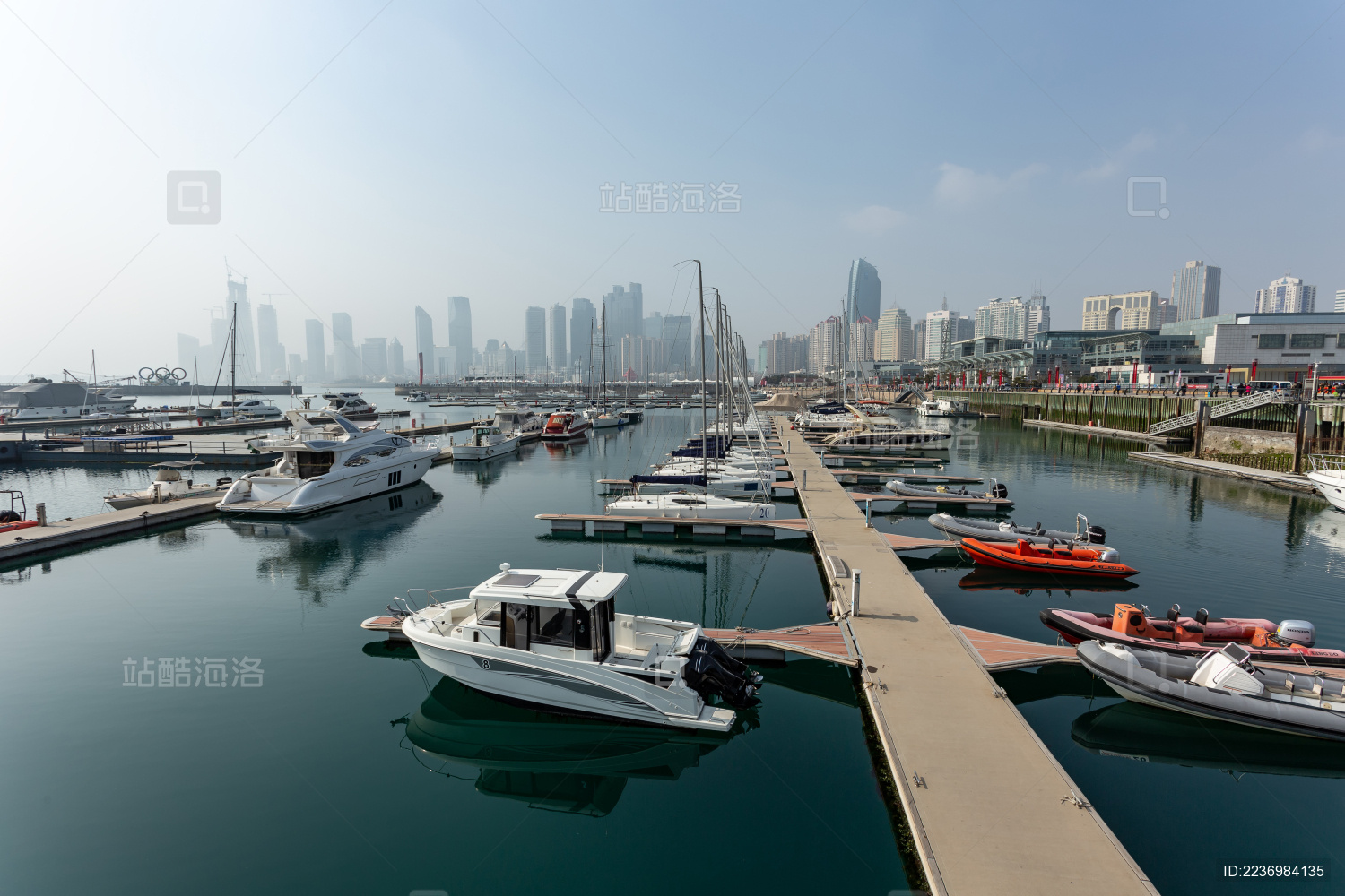 中国山东青岛奥帆中心景色