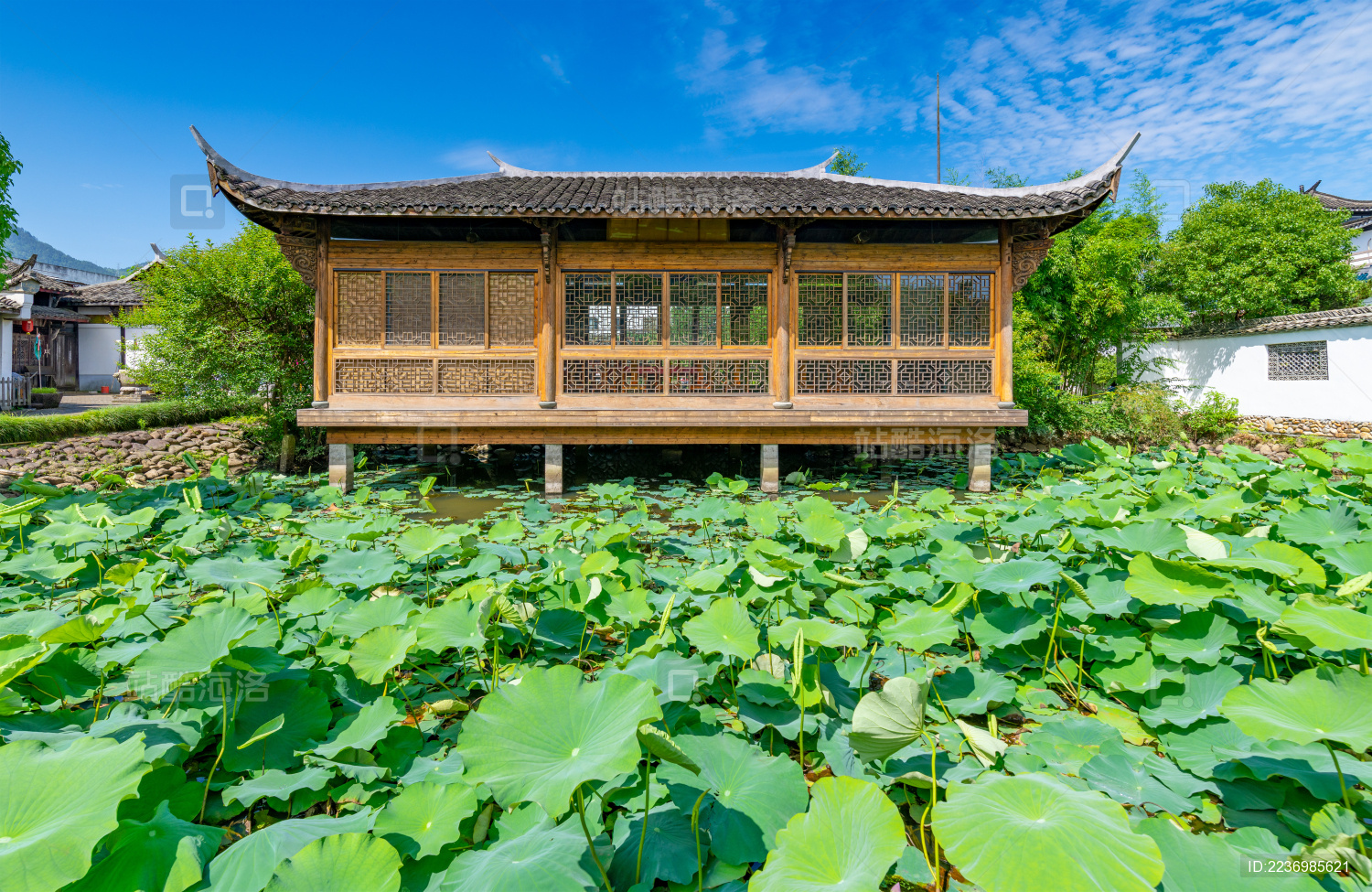 中国浙江省丽水市龙泉宝剑景区的风光