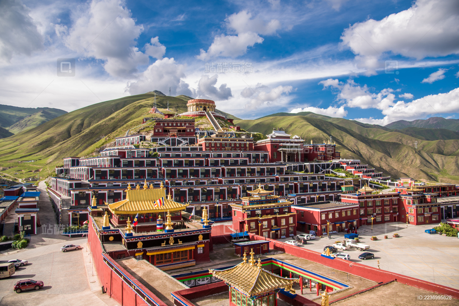 中国青海玉树藏传佛教结古寺