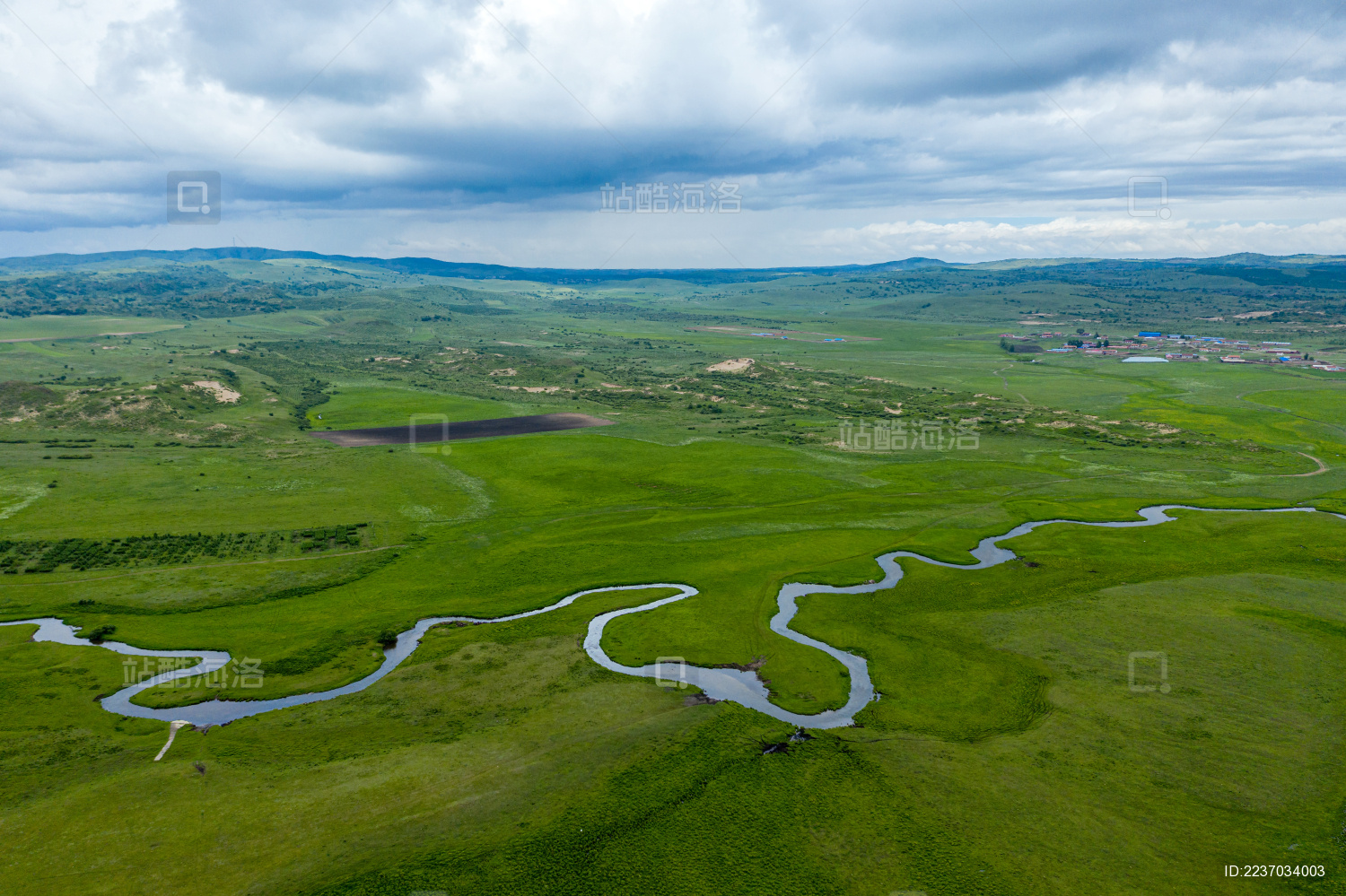 中国内蒙古锡林格勒盟九曲弯