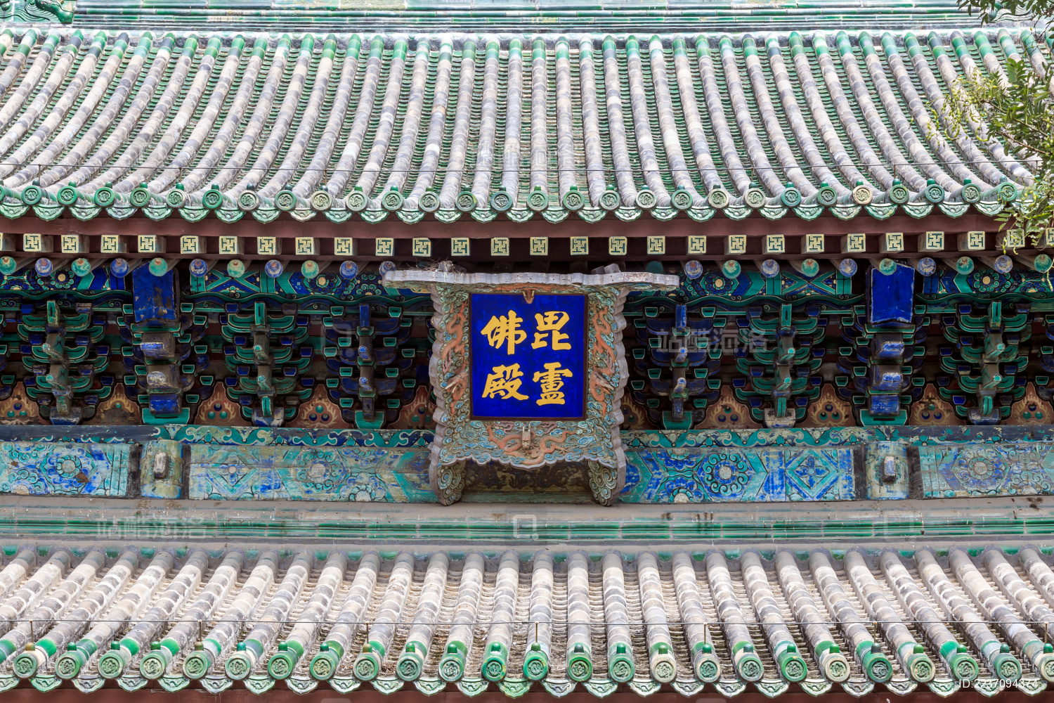 中国河北省正定县隆兴寺毗卢佛殿