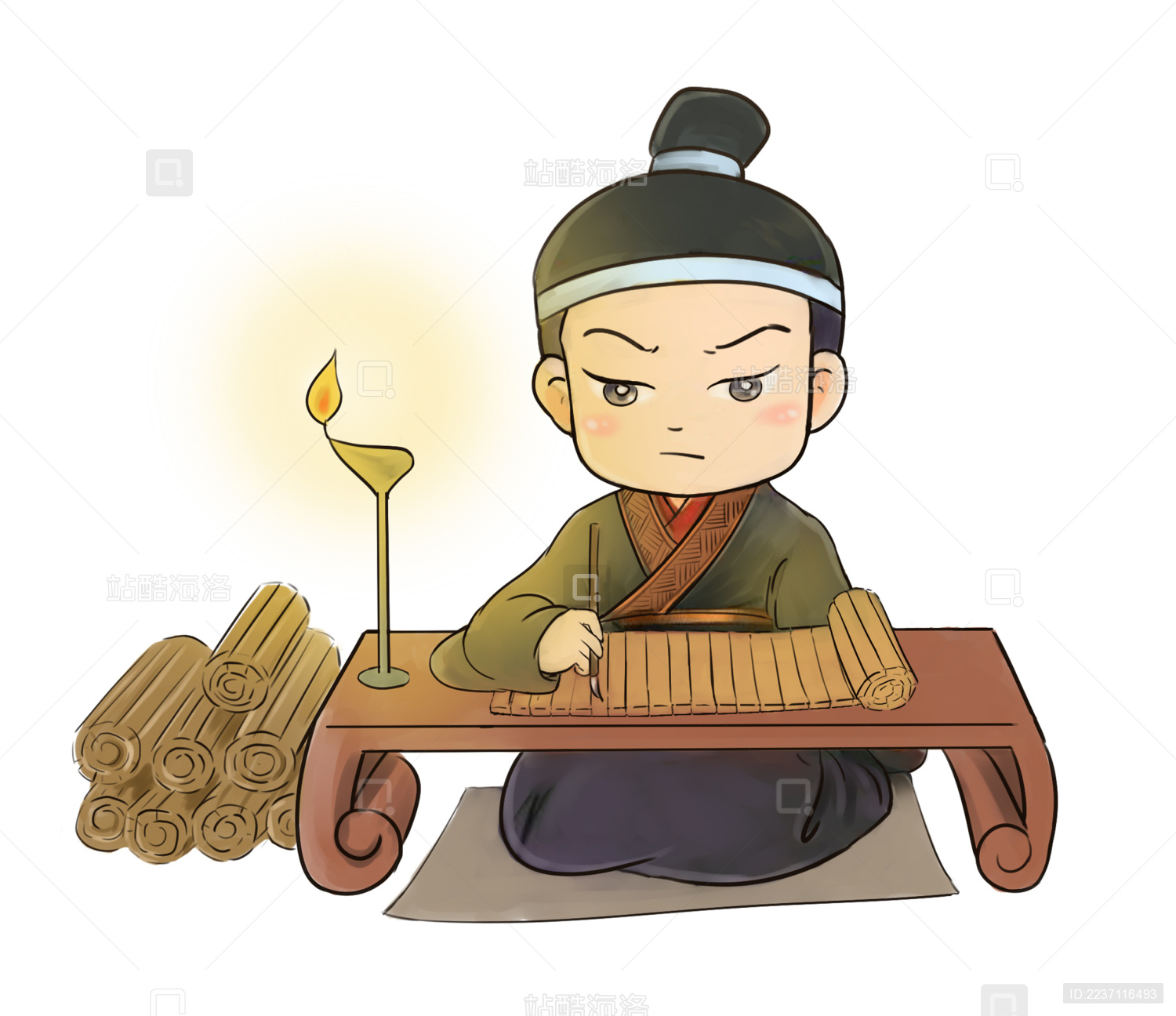 Q版司马迁写史记