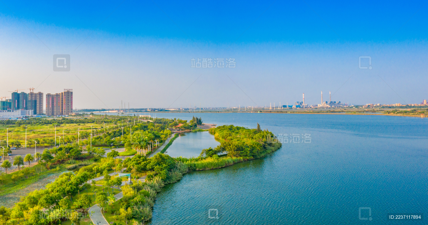 广东省湛江海湾的美丽风光