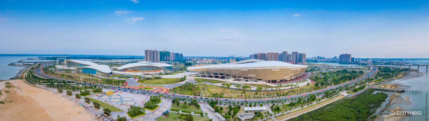 广东省湛江海湾的美丽风光